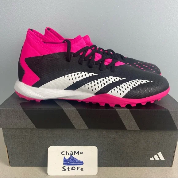 adidas | Shoes | Adidas Predator Accuracy3 Tf Semipro Turf Shoes Black Pink  Gw4637 Men Sz 95 | Poshmark